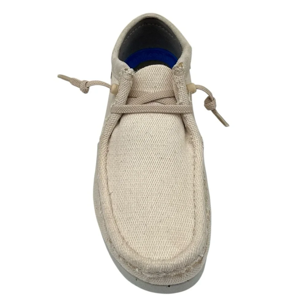 Clarks Mens ShacreLite Moccasin Slip On Casual‎ Shoes Size 11 Ivory Combination